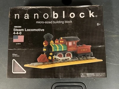 NanoBlock  Micro- Sized Building Block Steam Locomotive NBA 007  - Image 1 of 3
