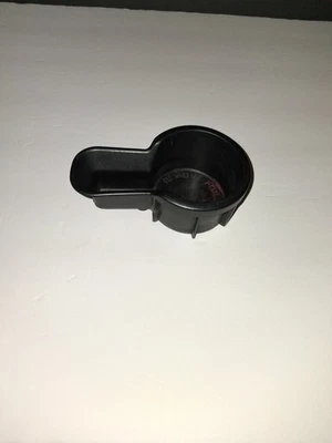 ✅ 1 Inserto portavasos de goma OEM Nissan Xterra Frontier 2000 - 2004 NEGRO USADO Foto 1 de 4