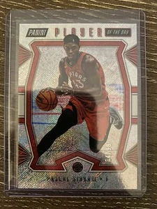 PASCAL SIAKAM 2019-20 PANINI NBA PLAYER OF THE DAY SHIMMER 34/99 RAPTORS #27 - Picture 1 of 1