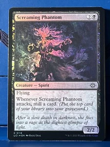 MTG Lost Caverns of Ixalan Screaming Phantom Foil LCI NM - Picture 1 of 1