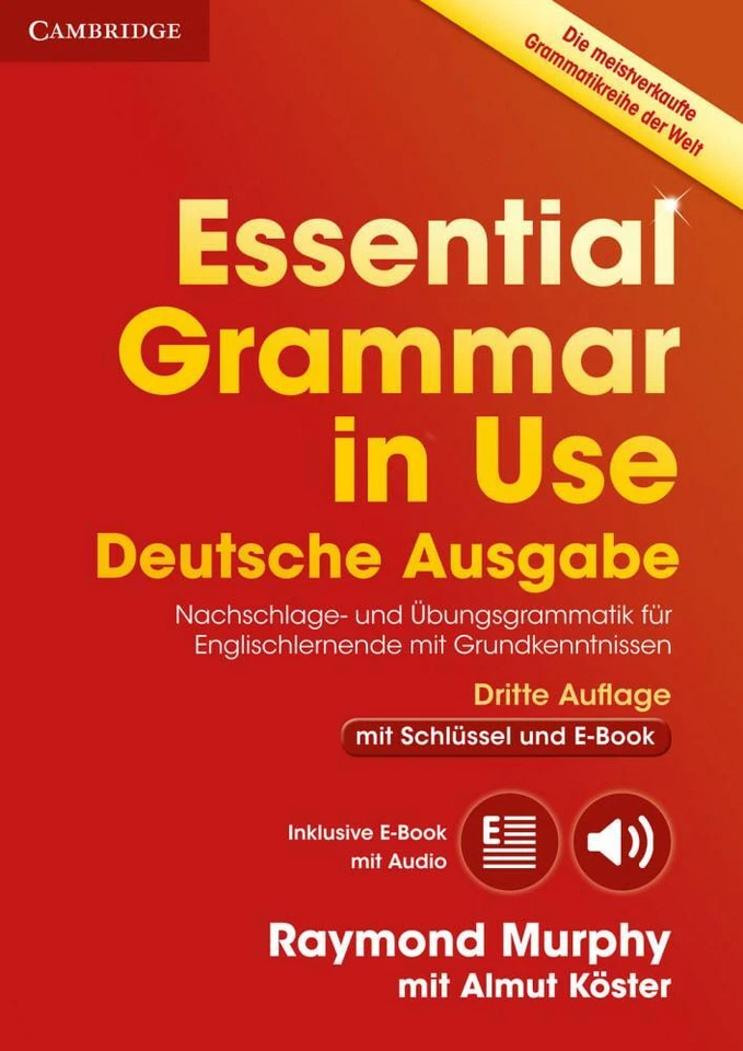 Essential Grammar in Use. German Third Edition . Book With Answers And Interactive Ebook (2017, Taschenbuch)