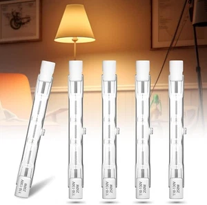 250W Halogen Light Bulbs R7S 78Mm 3.1Inch T3 Halogen Bulbs 2700K Warm White J Ty - Picture 1 of 4