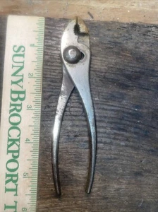 Vintage BERGMAN Buffalo Slip-Joint Pliers Made in USA #605 - Picture 1 of 2