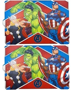 Avengers 2-Piece Place Mat Set 43X28Cm Kneading Mat Table Mat Table Set - Picture 1 of 2