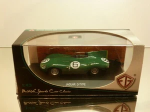 EDISON GIOCATOLLI JAGUAR D-TYPE 1954 #6 - GREEN 1:43 - EXCELLENT IN BOX - Imagen 1 de 6
