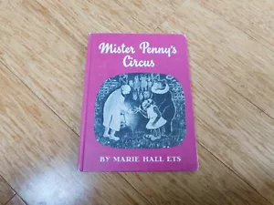 Vintage 1961 Mister Penny's Circus Hardcover Childrens Book Marie Hall Ets - Picture 1 of 3