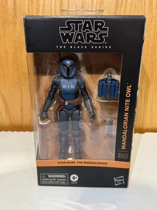 NEW IN BOX-Star Wars The Black Series Mandalorian Nite Owl - Picture 1 of 8