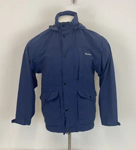 Rohan Treklight Discoverer Jacket Blue Hooded Lightweight Sz XS Mens - Picture 1 of 10