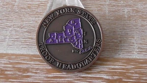 New York State Police Troop Headquarters Challenge Coin #A398 - Bild 1 von 8