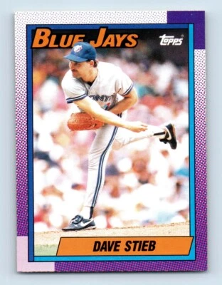 1990 O-Pee-Chee Dave Stieb Toronto Blue Jays #320 - Image 1 of 2