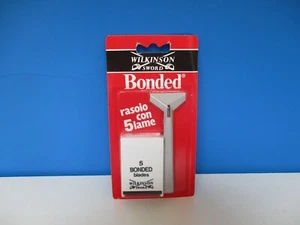 LOTTO 5 LAME BONDED WILKINSON + RASOIO BONDED WILKINSON ANNI '70 - Picture 1 of 3