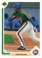 1991 Upper Deck Baseball Hubie Brooks New York Mets #787