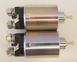 (2) NEW STARTER SOLENOIDS For Ford F-Series 6.0L 6.4L 7.3L 2001-2010 Diesel - Bild 1 von 3