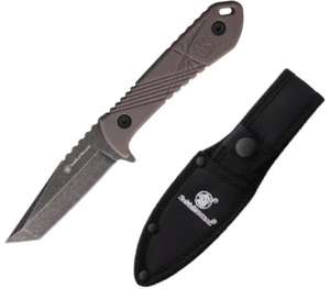 Smith & Wesson H.R.T. Fixed Knife 3.13" Stainless Blade Rubber/Synthetic Handle - Picture 1 of 3