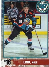 2017/18 Kelowna Rockets - KOLE LIND [Coachella Valley Firebirds] AHL
