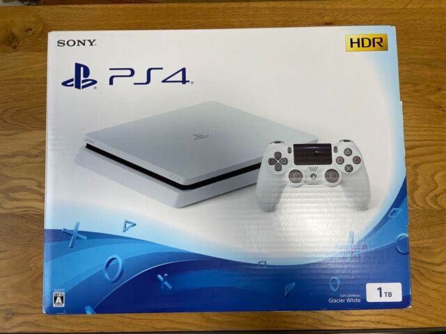 索尼PlayStation 4 Slim 白色视频游戏机| eBay