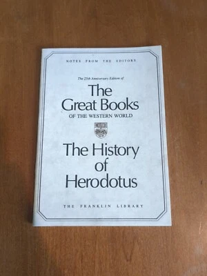 Franklin Library Notes From The Editors The History of Herodotus - Imagem 1 de 3