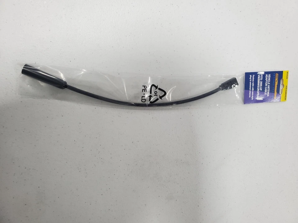 Cable adaptador antena vehículo europeo Metra 40-EU20 2000 en adelante (negro) Foto 1 de 1