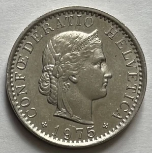 Switzerland 20 Rappen 1975 - Libertas - Picture 1 of 3