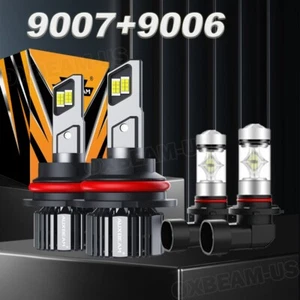 For Dodge Ram 1500 2500 3500 2003-2005 AUXBEAM Canbus LED Headlight & Fog Bulbs - Picture 1 of 12