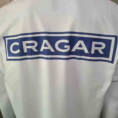 Vintage RACE/GASSER/DRAG/SPRINT/NASCAR RACE T-SHIRT CRAGAR WHEELS - Image 1 of 4