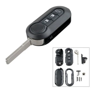 Für Iveco Daily Eurocargo Ford KA Opel Combo 3 Tasten Schlüssel Gehäuse Klapp - Picture 1 of 12