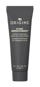 Origins CLEAR IMPROVEMENT Active Charcoal Face/Facial Clear Pores Mask 15ml NEW - Picture 1 of 1
