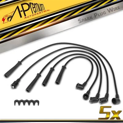 5x Nuevos juegos de cables de bujía para Mazda B2600 1990-1993 MPV 1989-1994 L4 2,6 L 7 mm Foto 1 de 4