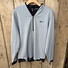 Nike Tiger Woods Collection Men’s Half Zip Pullover Size XL Gray Cal State 