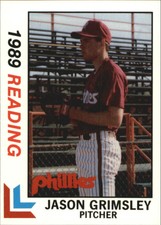 1989 Reading Phillies Best #10 Jason Grimsley