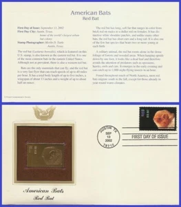 USA2 #3661 U/A GOLDEN REPLICA FDC Red Bat s/a - Picture 1 of 1