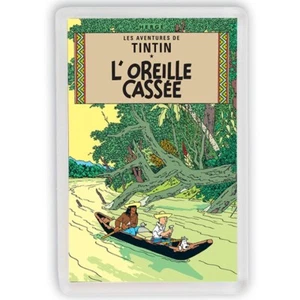 TINTIN L'OREILLE CASSEE FRIDGE MAGNET IMAN NEVERA - Imagen 1 de 3