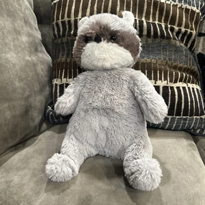Manhattan Toy Woodlanders Charlie plush gray Raccoon stuffed toy 12" - Picture 1 of 3
