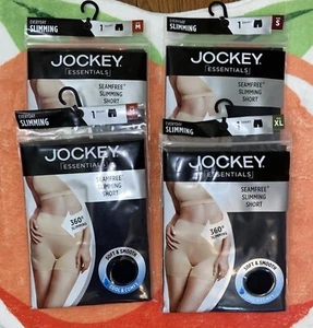 NIP! Black JOCKEY Everyday Slimming HIGH WAIST Boyshort PANTIES ~ S / M / XL - Picture 1 of 4