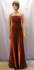 Vintage 90er VaVaVoom Blondie Nites by Jaslene rubinrotes Korsett Partykleid, 13/14T - Bild 1 von 10