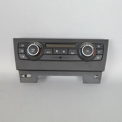 2010-2012 BMW 128i 135i 328i 335i X1 Climate Temperature Control Panel OEM Used - Image 1 of 4