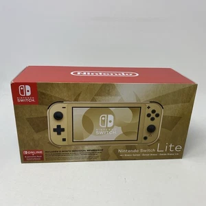 New Nintendo Switch Lite Legend of Zelda Hyrule Edition Gold System US Version - Bild 1 von 4