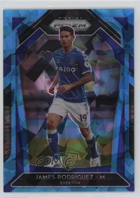 2020-21 Panini Prizm Premier League Blue Ice Prizm /75 James Rodriguez #112 - Image 1 of 2