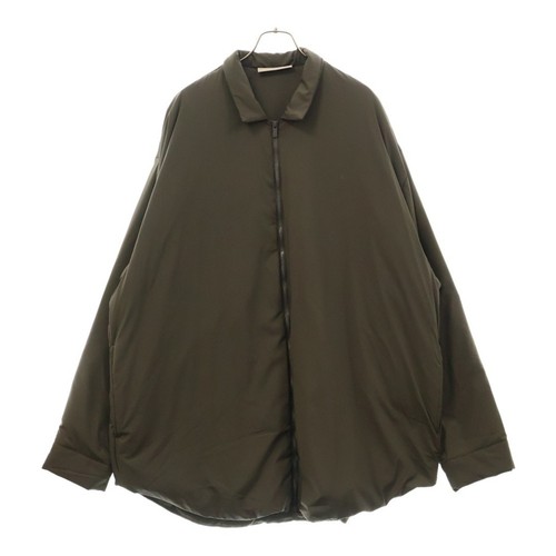 FEAR OF GOD ESSENTIALS PUFFER JACKET LOGO POSTERIORE PUFFY KHAKI Usato98709ed4a7c