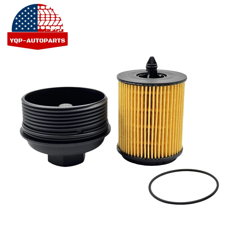 2000-2017 Buick Chevrolet GMC Pontiac Saturn Engine Oil Cap w/ Filter 12605565 - Imagem 1 de 4