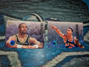 SkyBox E-Motion 1994 John Starks #64 New York Knicks & Mark Jackson 🏀envío gratuito🏀 - Imagen 1 de 5
