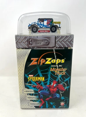 ZipZaps Micro RC Monster Truck Marvel Spider-Man RadioShack NEW - Image 1 of 4