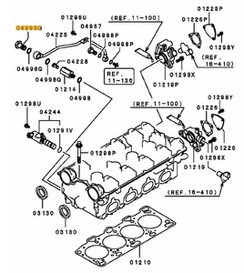 Banjo Bolt Evo IX Mivec Feed (Head Side) - Picture 1 of 1