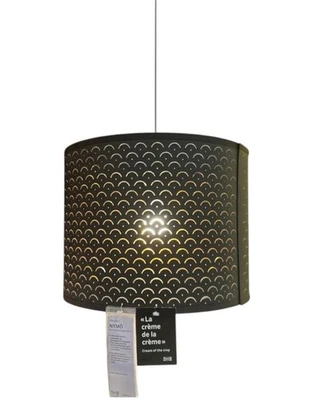 New IKEA NYMO Black Brass Color Lamp Shade 44 cm (17 ") 003.772.10 - Image 1 of 4