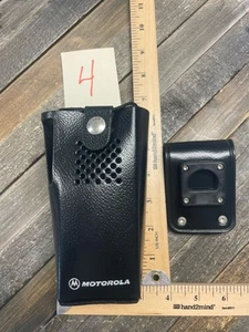 MOTOROLA GP300 OBROTOWY HI CAP Twarda skóra ETUI kabura HLN9009 4 - Zdjęcie 1 z 5