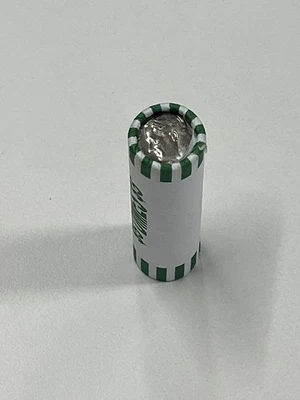 Rollo de banco de monedas de diez centavos sin buscar | ¡Encuentra monedas de diez centavos de plata y monedas de diez centavos de mercurio! Foto 1 de 4