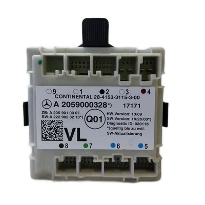 2017 MERCEDES BENZ C220 RHD DOOR CONTROL MODULE FRONT LEFT A2059000328 Foto 1 de 2