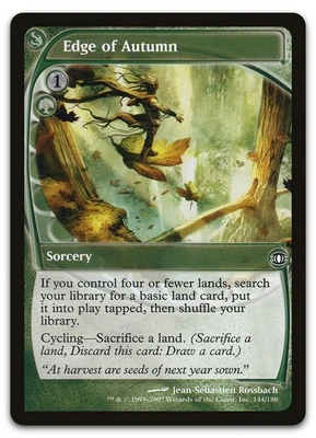 Edge of Autumn #144 (NM) Future Sight FUT Magic MTG - Image 1 of 2