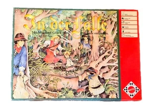 Vintage In Der Falle German Board Game Made By Mattel 1987 - Picture 1 of 5