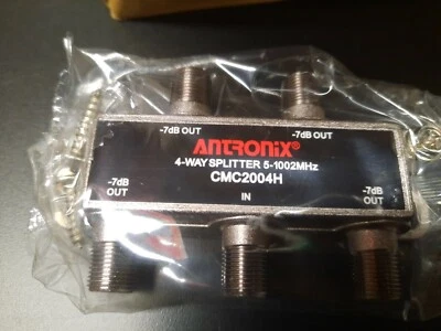 Antronix CMC2004H-A, 4-way splitters with screws, 5-1002MHz (18 pcs) - Image 1 of 3